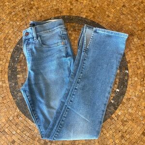 Express Blue Straight Leg Jeans Size 6
